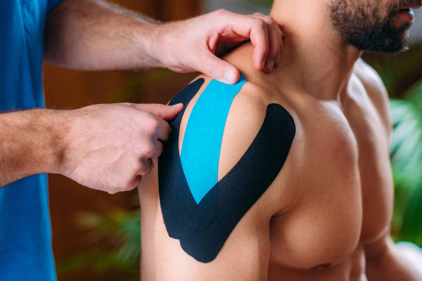 El kinesiotape, también conocido como vendaje neuromuscular